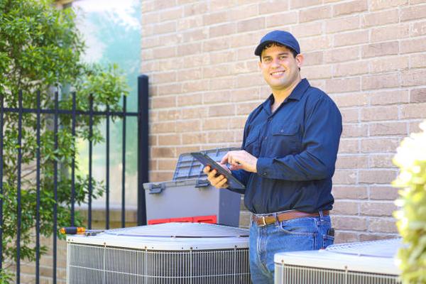 HVAC air filter replacement service